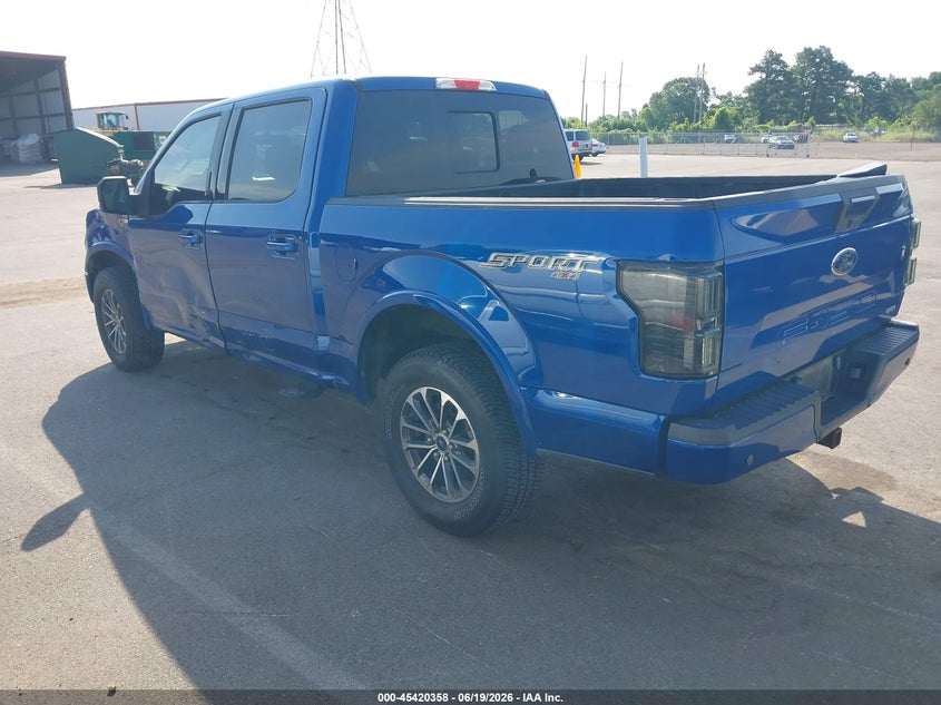 Vin: 1ftew1ep7jkd40770, lot: 45918409, ford f-150 lariat/xl/xlt 20183