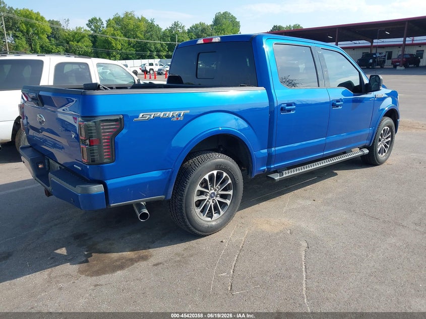 Vin: 1ftew1ep7jkd40770, lot: 45918409, ford f-150 lariat/xl/xlt 20184
