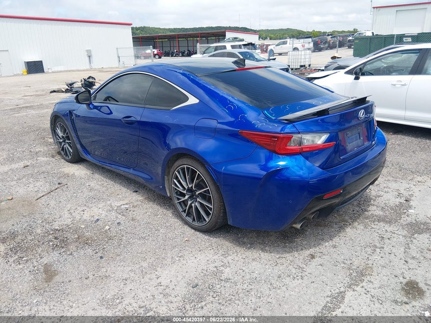 Vin: jthhp5bc9g5004644, lot: 45918448, lexus rc f 20163