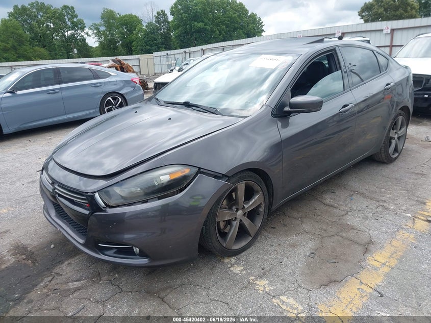Vin: 1c3cdfeb3fd369083, lot: 45918453, dodge dart gt 20152