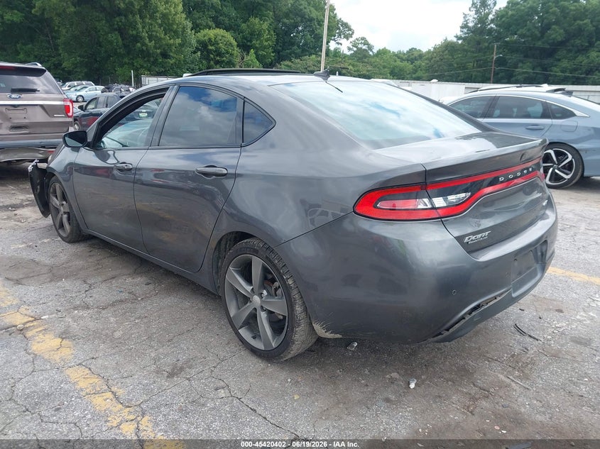 Vin: 1c3cdfeb3fd369083, lot: 45918453, dodge dart gt 20153