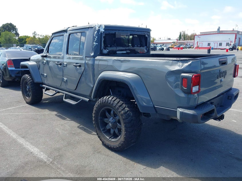 Vin: 1c6hjtag3ml543450, lot: 45918460, jeep gladiator california edition 4x4 20213