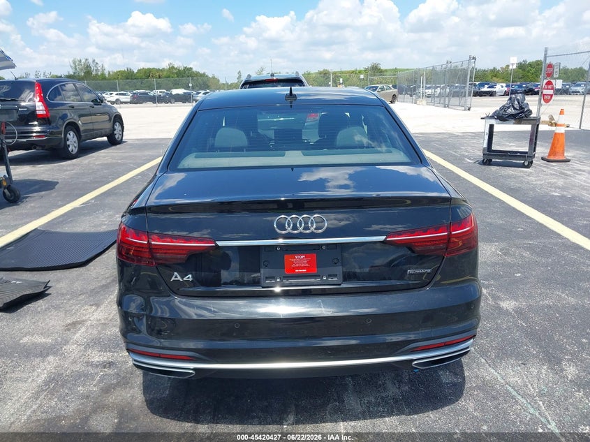 AUDI A4 2023 VIN WAUDAAF4XPN021169