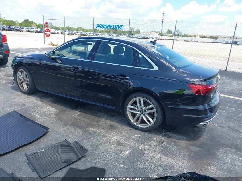 Vin: waudaaf4xpn021169, lot: 45918478, audi a4 premium 45 tfsi s line quattro s tronic 20233