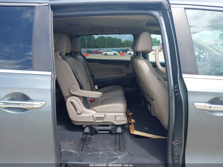 2018 Honda Odyssey Ex-L VIN: 5FNRL6H71JB034387 Lot: 45420455