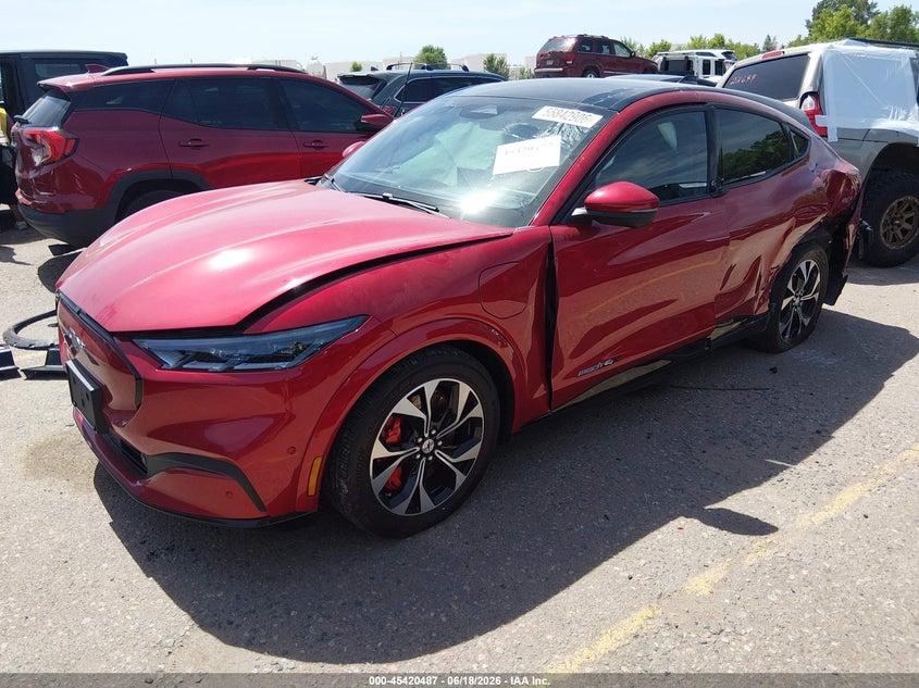 Vin: 3fmtk3su8mma10878, lot: 45918538, ford mustang mach-e premium 20212
