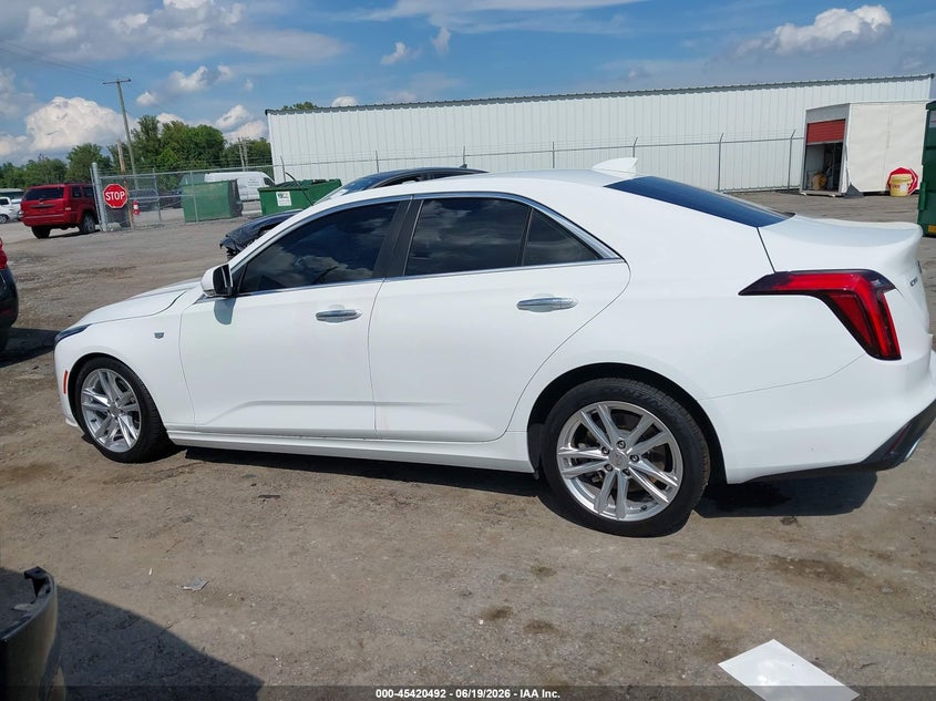 2021 Cadillac Ct4 Luxury VIN: 1G6DJ5RKXM0145040 Lot: 45420492