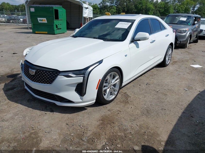 Vin: 1g6dj5rkxm0145040, lot: 45918543, cadillac ct4 luxury 20212