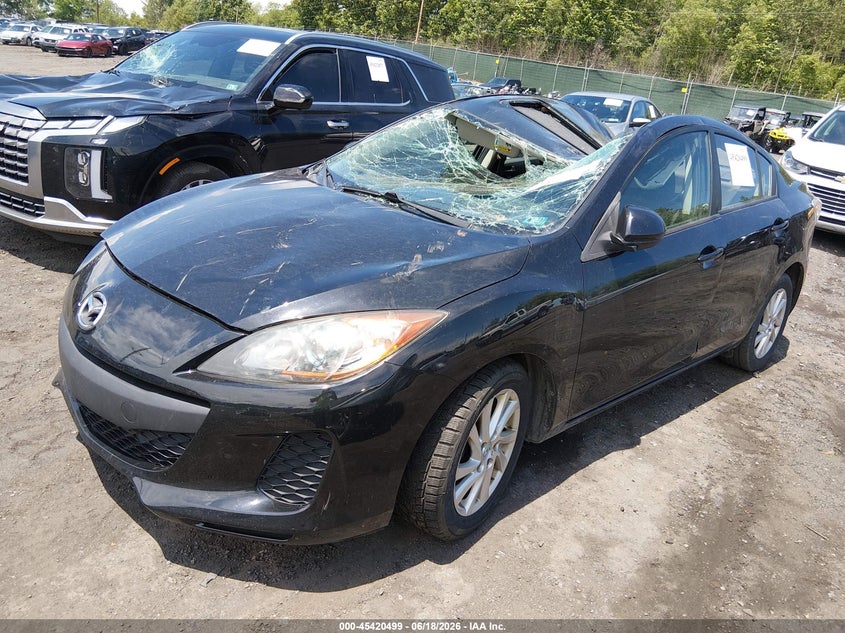 2012 Mazda Mazda3 I Touring JM1BL1V87C1699145 photo 1