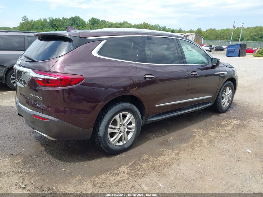 Vin: 5gaevbkw1jj206462, lot: 45918563, buick enclave premium 20184