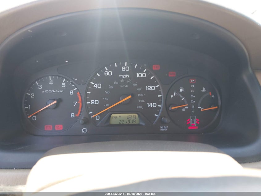 1999 HONDA ACCORD auction photo 7