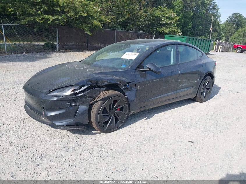 Vin: 5yj3e1et7tf179053, lot: 45918569, tesla model 3 performance all-wheel drive 20262