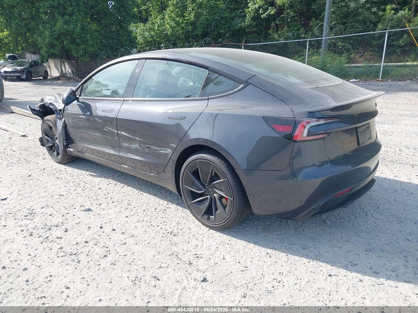 Vin: 5yj3e1et7tf179053, lot: 45918569, tesla model 3 performance all-wheel drive 20263