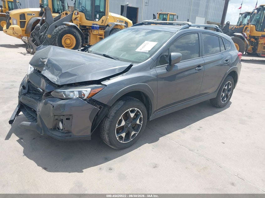 Vin: jf2gtapc4l8207185, lot: 45918573, subaru crosstrek premium 20202