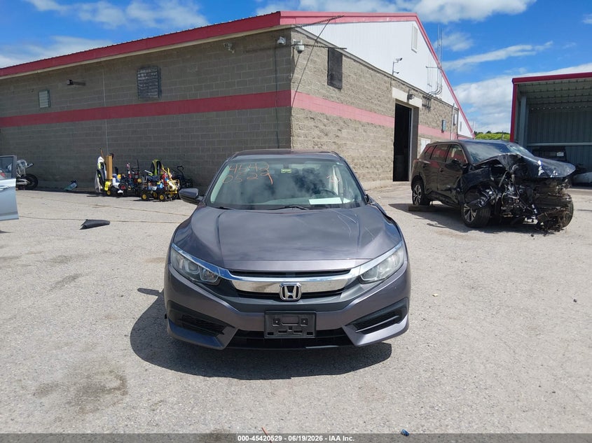 2016 HONDA CIVIC SEDAN 2.0L I-4 DOHC, VVT, 158HP