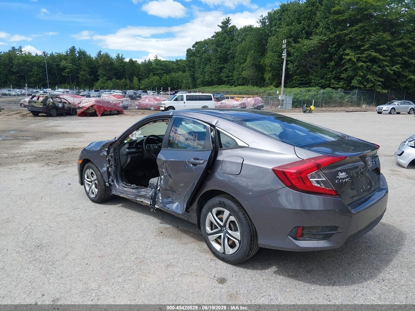 2016 HONDA CIVIC SEDAN 2.0L I-4 DOHC, VVT, 158HP
