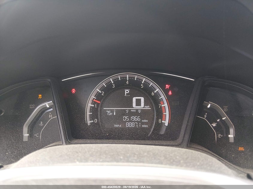 2016 HONDA CIVIC SEDAN 2.0L I-4 DOHC, VVT, 158HP