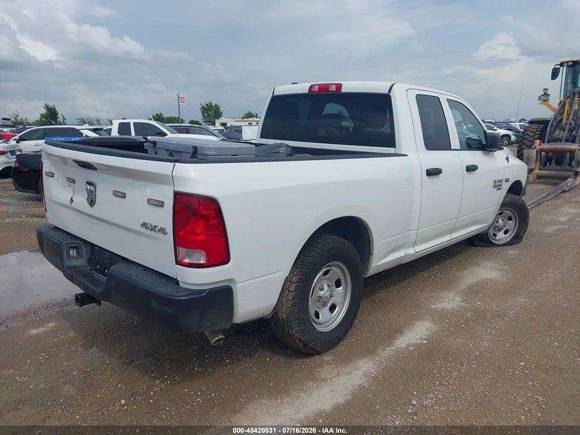 Vin: 1c6rr7ftxns199939, lot: 45918583, ram 1500 classic tradesman  4x4 6'4 box 20224