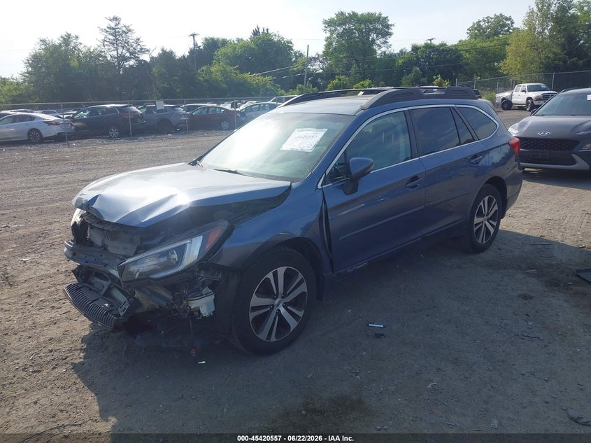 Vin: 4s4bsenc9j3337703, lot: 45918608, subaru outback 3.6r limited 20182