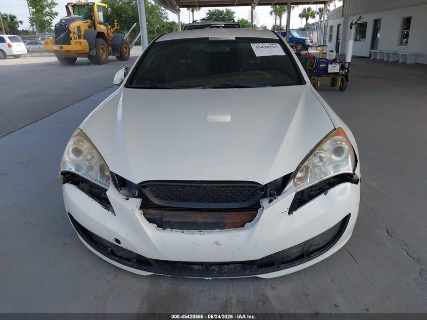 2012 Hyundai Genesis 2.0T R-Spec VIN: KMHHT6KD0CU075867 Lot: 45420565