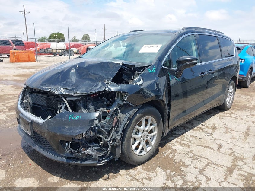 Vin: 2c4rc1bg4nr229485, lot: 45918629, chrysler pacifica touring l 20222