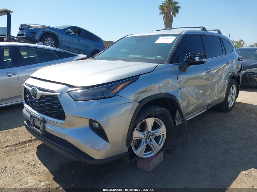 2024 Toyota Highlander Le 5TDKDRAH7RS550067 photo 1