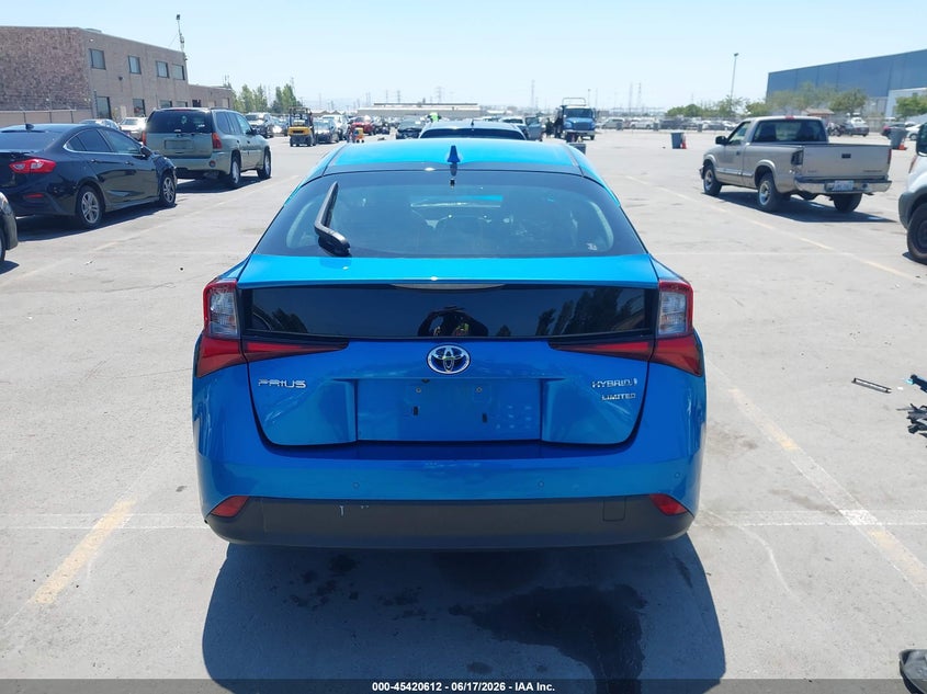 VIN JTDKAMFU6M3130179 2021 TOYOTA PRIUS LIMITED