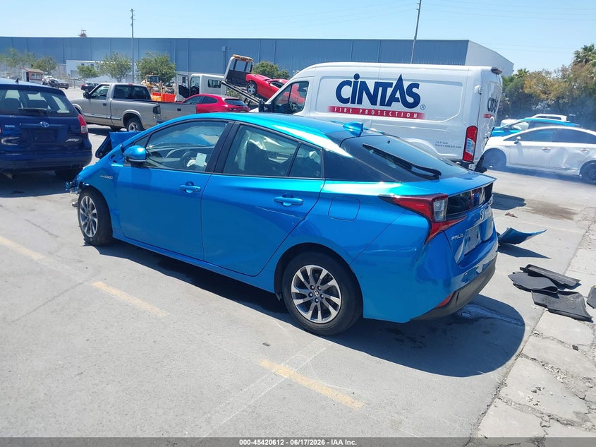 VIN JTDKAMFU6M3130179 2021 TOYOTA PRIUS LIMITED