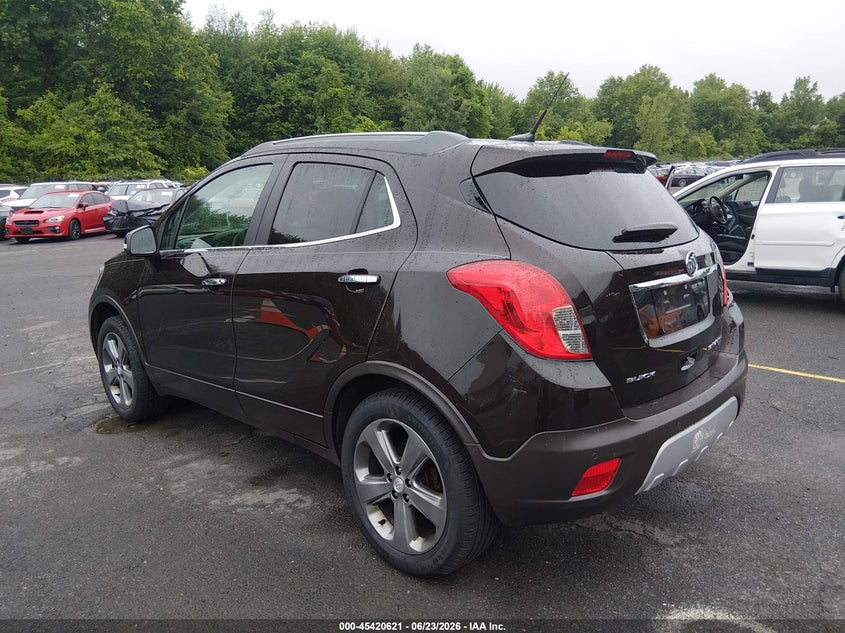 Vin: kl4cjhsb3eb536986, lot: 45918672, buick encore premium 20143