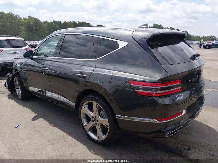 Vin: kmuhcesc6ru181896, lot: 45918676, genesis gv80 3.5t awd 20243