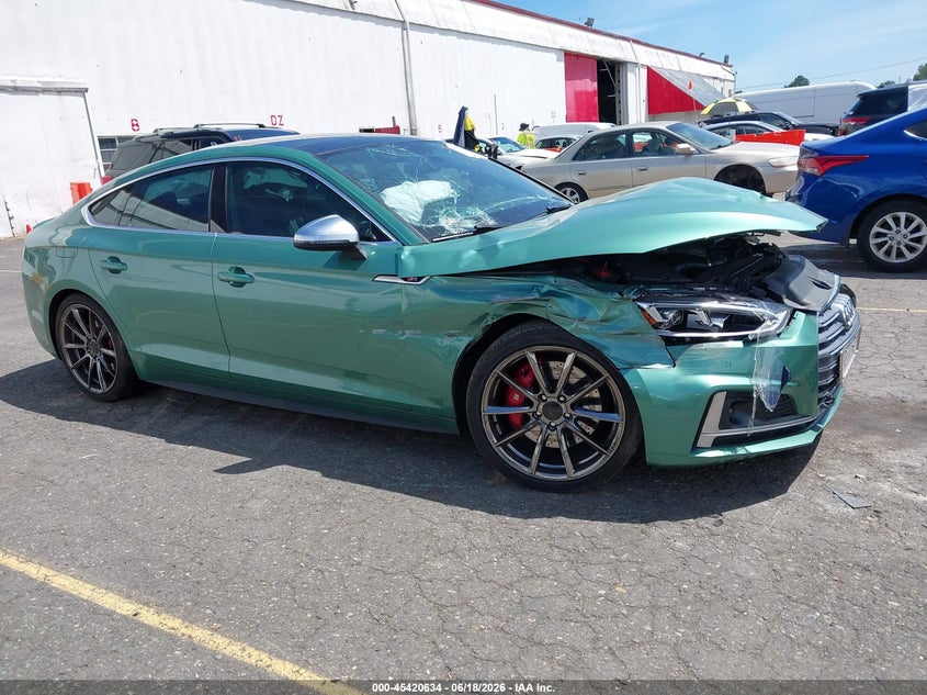 2018 Audi S5 3.0T Premium Plus VIN: WAUC4CF5XJA120595 Lot: 45420634