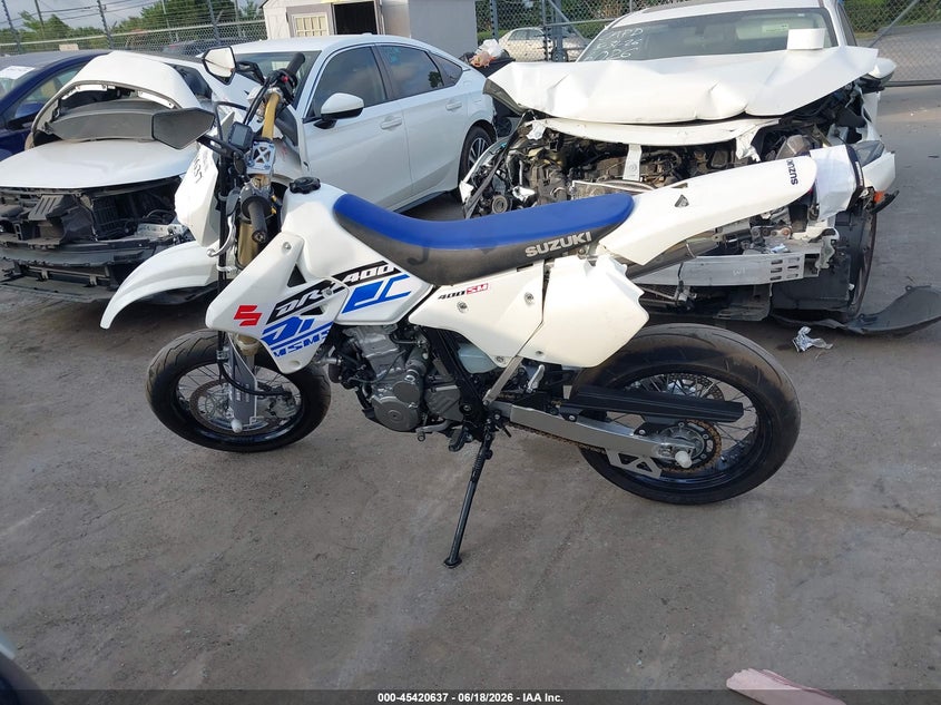 2020 Suzuki Dr-Z400 Sm VIN: JS1SK44A9L7100231 Lot: 45420637