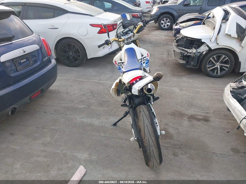 2020 Suzuki Dr-Z400 Sm VIN: JS1SK44A9L7100231 Lot: 45420637