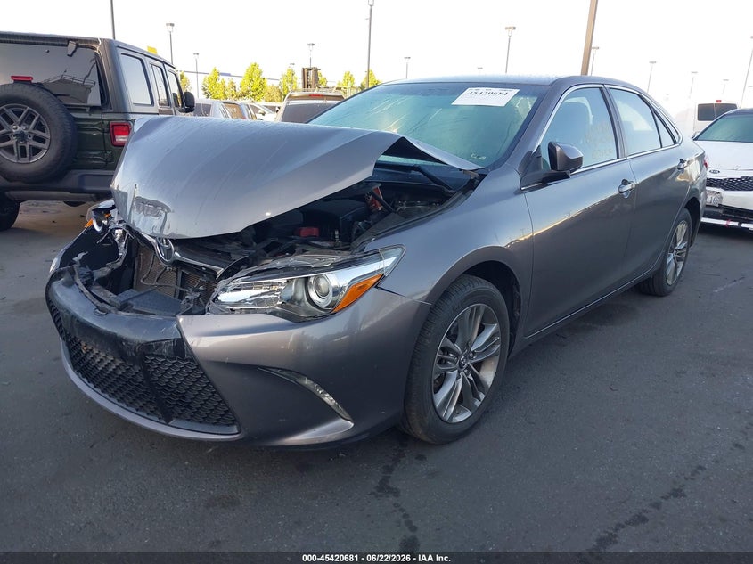 2017 Toyota Camry, Удар спереди, IAAI, VIN 4T1BF1FK2HU801082 — фото 2