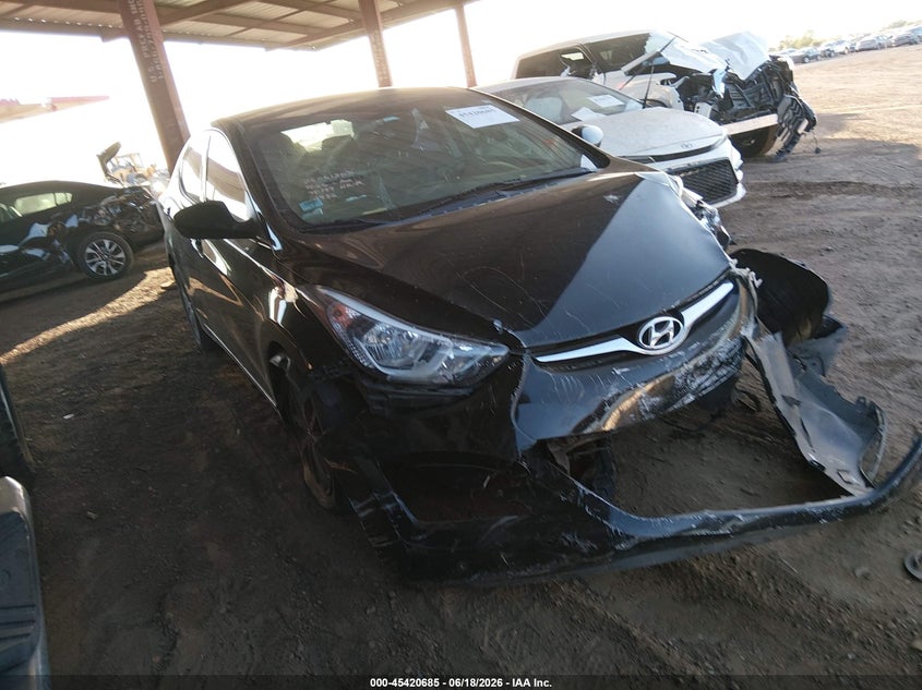 2014 Hyundai Elantra Se VIN KMHDH4AE3EU172482