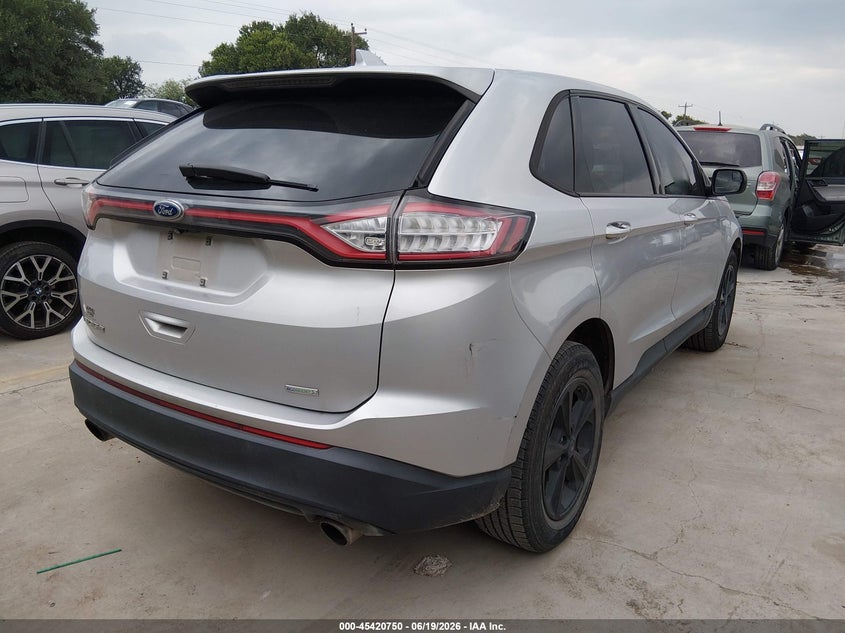 Vin: 2fmpk3g95gbb72608, lot: 45918801, ford edge se 20164