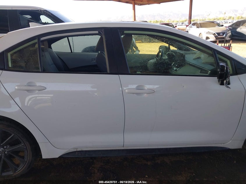 VIN JTDS4MCE4PJ101218 2023 TOYOTA COROLLA SE