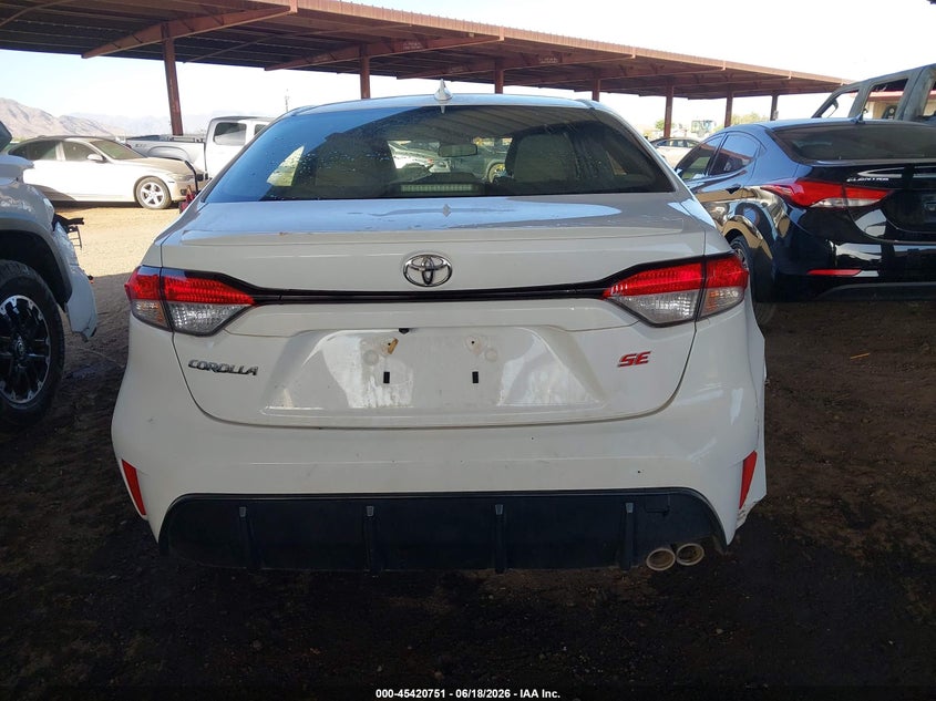 VIN JTDS4MCE4PJ101218 2023 TOYOTA COROLLA SE