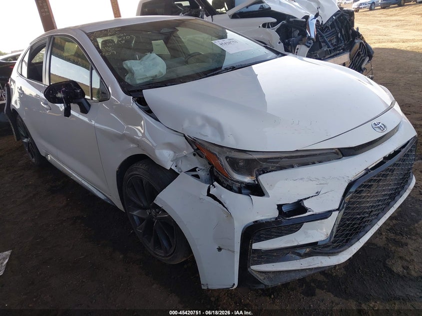 VIN JTDS4MCE4PJ101218 2023 TOYOTA COROLLA SE