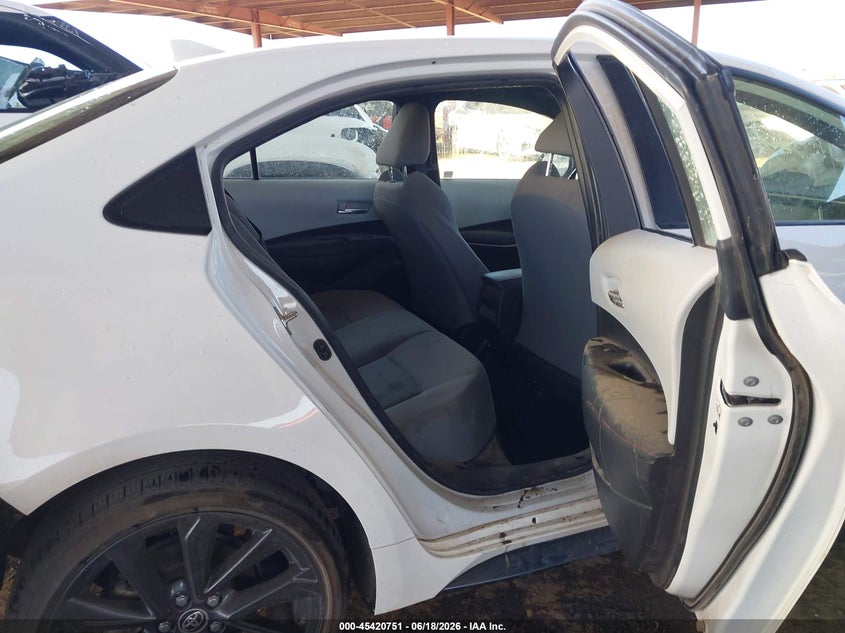 VIN JTDS4MCE4PJ101218 2023 TOYOTA COROLLA SE