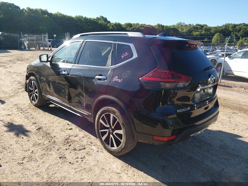 2019 NISSAN ROGUE auction photo 3