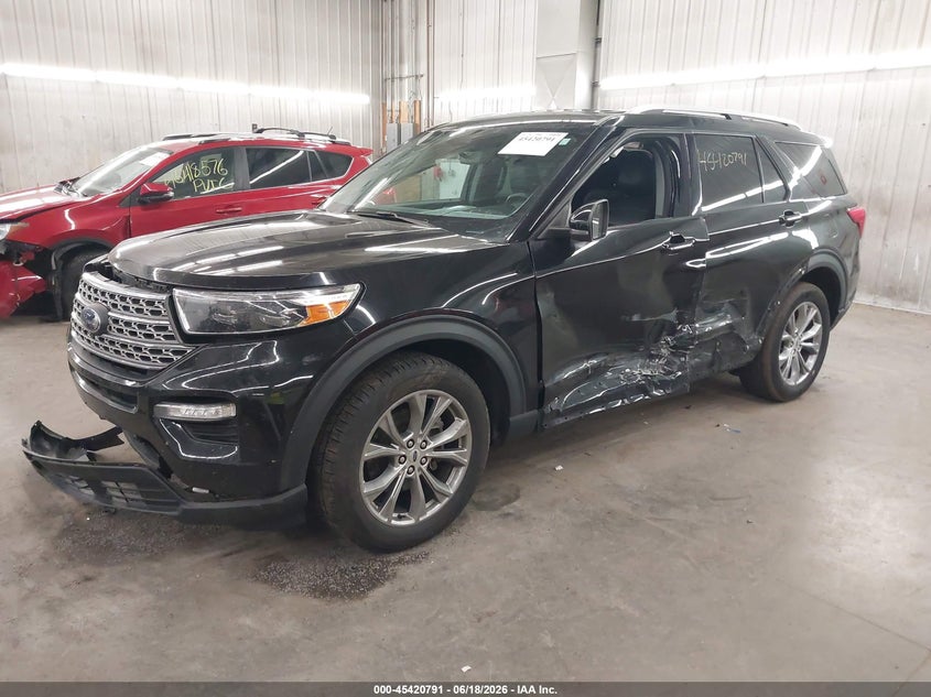Vin: 1fmsk8fh4nga29476, lot: 45918842, ford explorer limited 20222