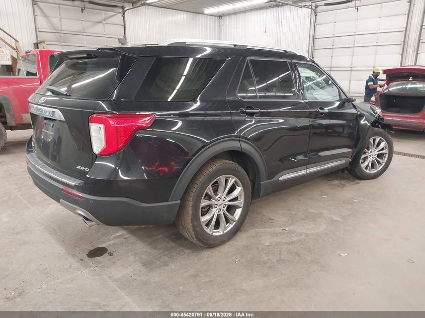 Vin: 1fmsk8fh4nga29476, lot: 45918842, ford explorer limited 20224