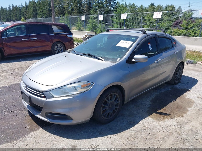 Vin: 1c3cdfaa8gd517159, lot: 45918876, dodge dart se 20162