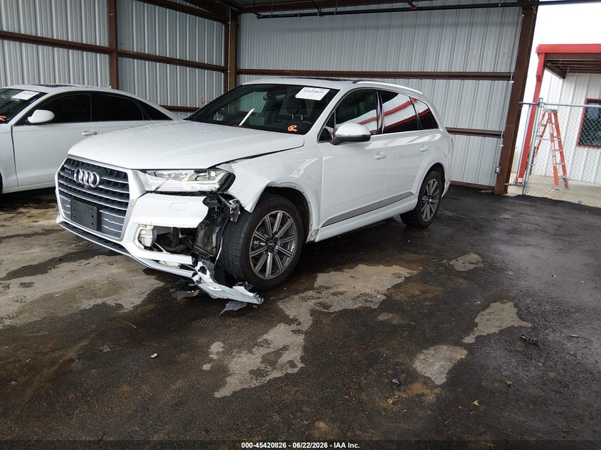 Vin: wa1laaf72jd032344, lot: 45918877, audi q7 3.0t premium 20182