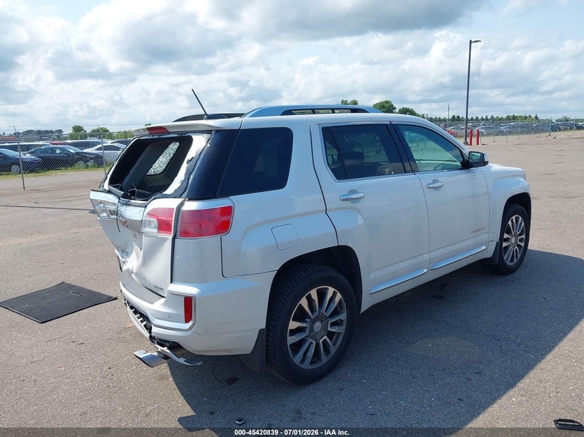 Vin: 2gkflve39h6303237, lot: 45918890, gmc terrain denali 20174