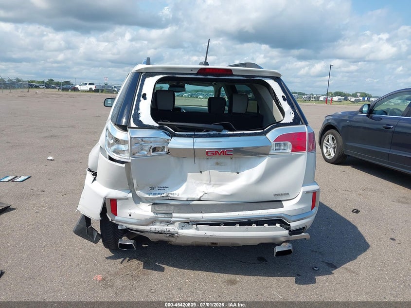 2017 GMC Terrain Denali VIN: 2GKFLVE39H6303237 Lot: 45420839