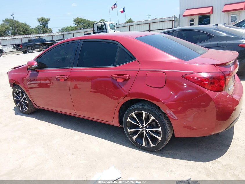 VIN 2T1BURHEXKC239145 2019 TOYOTA COROLLA SE
