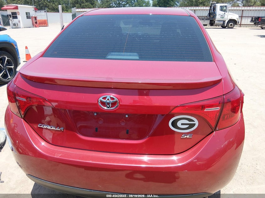 VIN 2T1BURHEXKC239145 2019 TOYOTA COROLLA SE