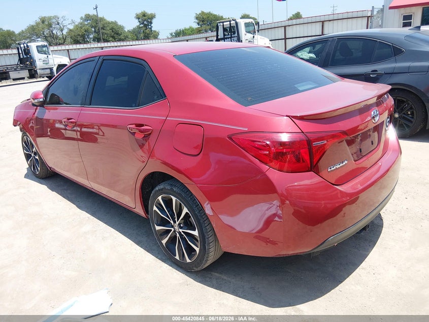 VIN 2T1BURHEXKC239145 2019 TOYOTA COROLLA SE